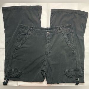 American Eagle Outfitters Black Wide Leg Pants